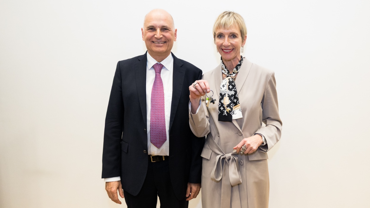 Photo du Dr Nati et du dr Goergen