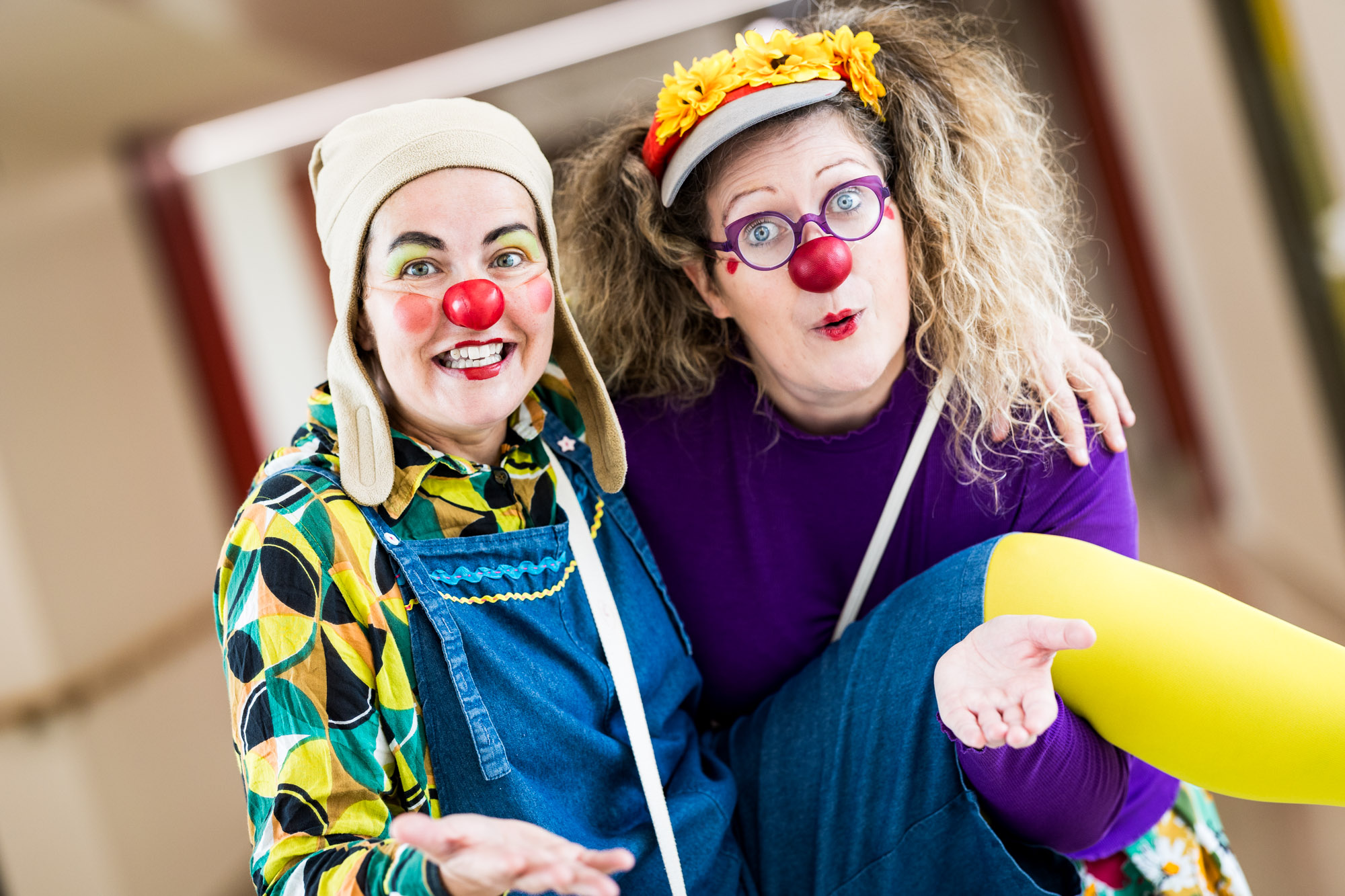 Photo de 2 clowns