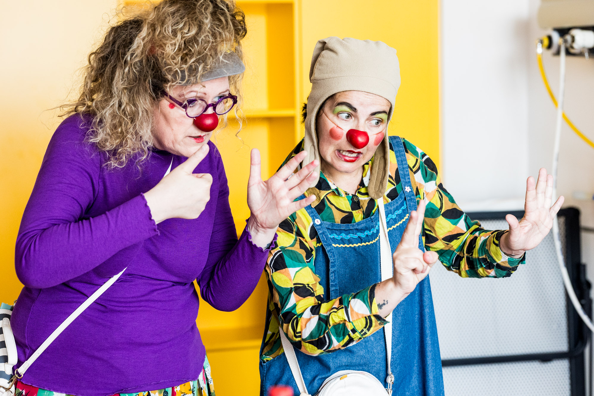 Photo de 2 clowns