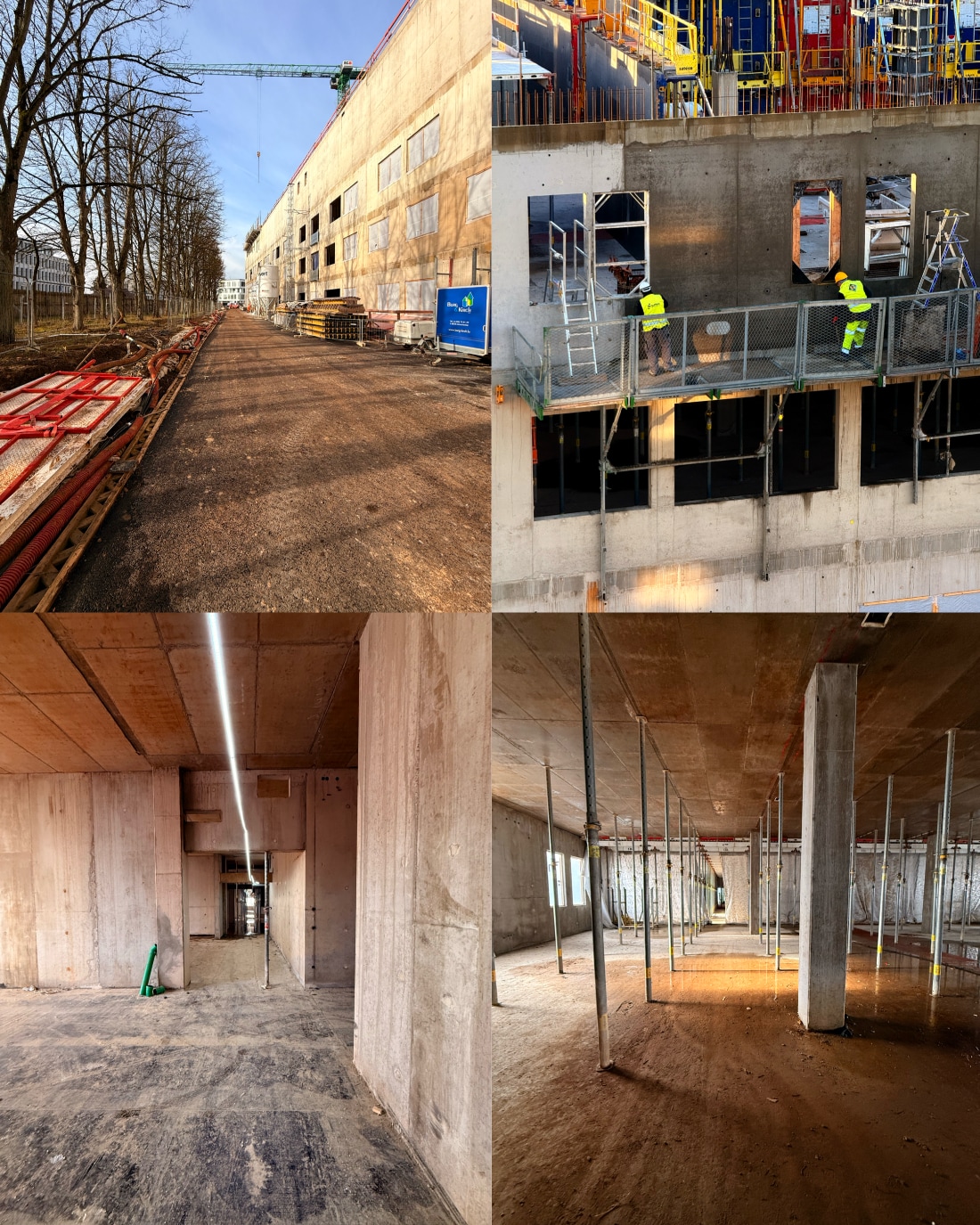 Photos de la construction