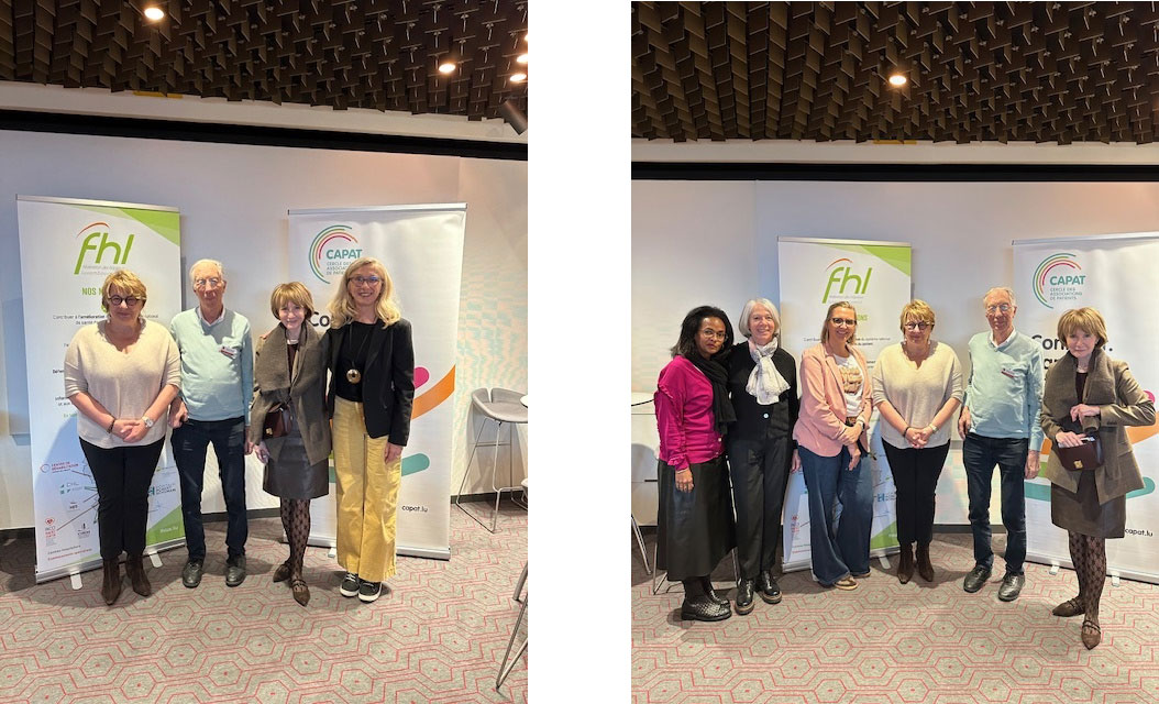 photo groupe patient partenaire