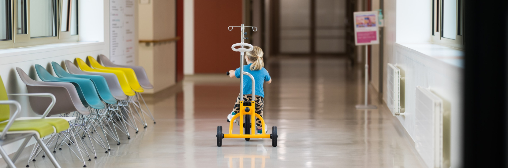 Des tricycles pour redonner le sourire aux jeunes patients de la Kannerklinik