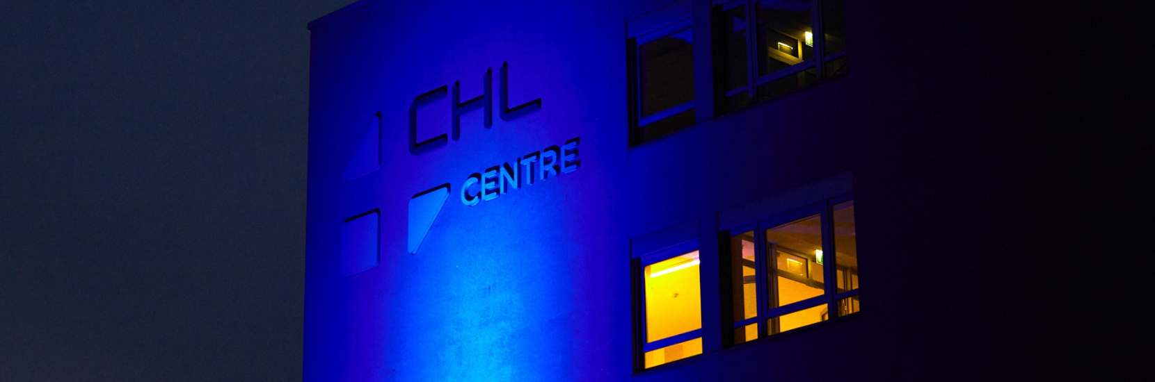 Le CHL participe à l’action Light It Up Blue 2019