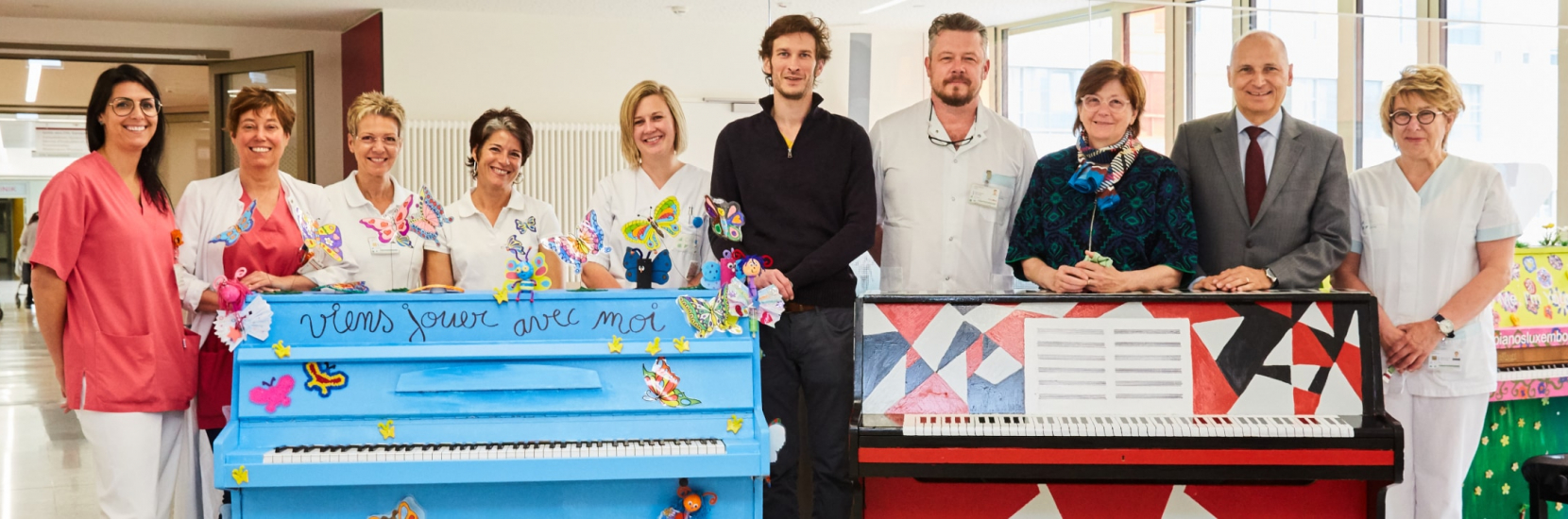 Le CHL participe à l'initiative "My Urban Piano"
